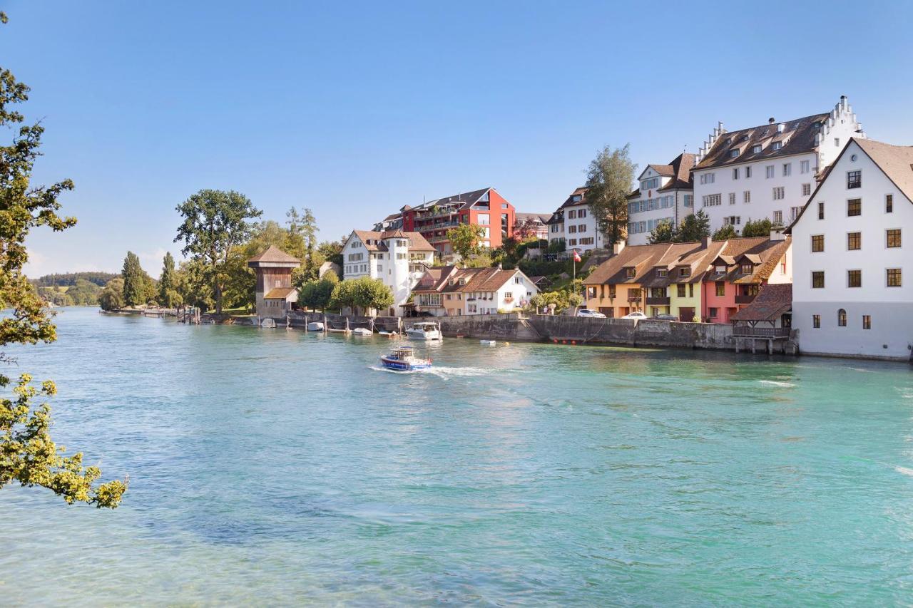 Апартаменты Am Hochrhein Desko Гайлинген Экстерьер фото